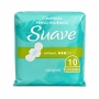 SUAVE Sanitary Napkins size 3 with wings, 10 pads