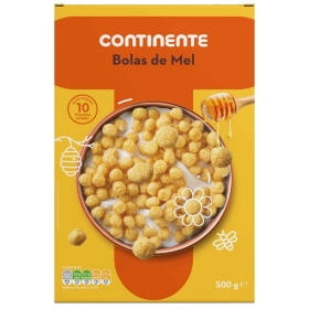 Continente - Céréales Boules de miel 500g