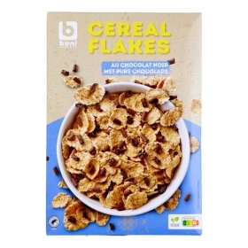 BONI Céréales Flakes chocolat noir 475g