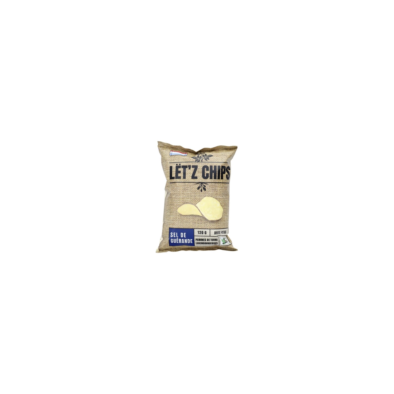 LET'Z Chips au sel de Guérande 120g