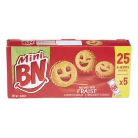 BN biscuits goût fraise 175g