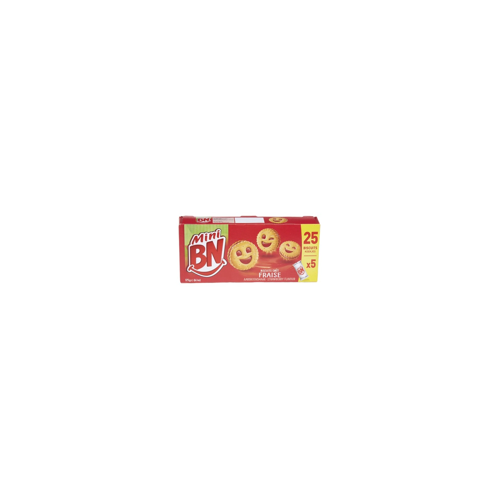 BN biscuits goût fraise 175g