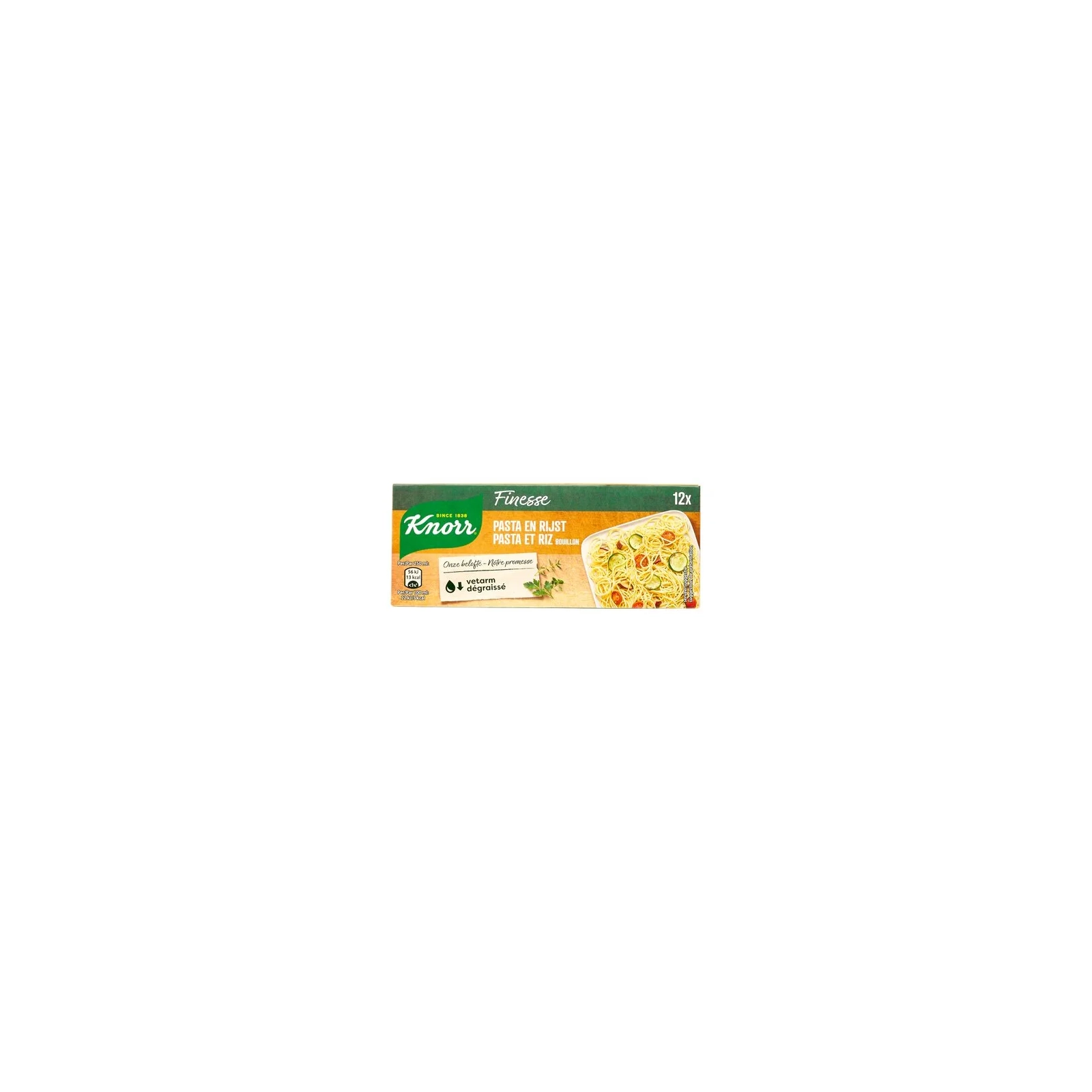KNORR Finesse bouillon Pasta et Riz 12x