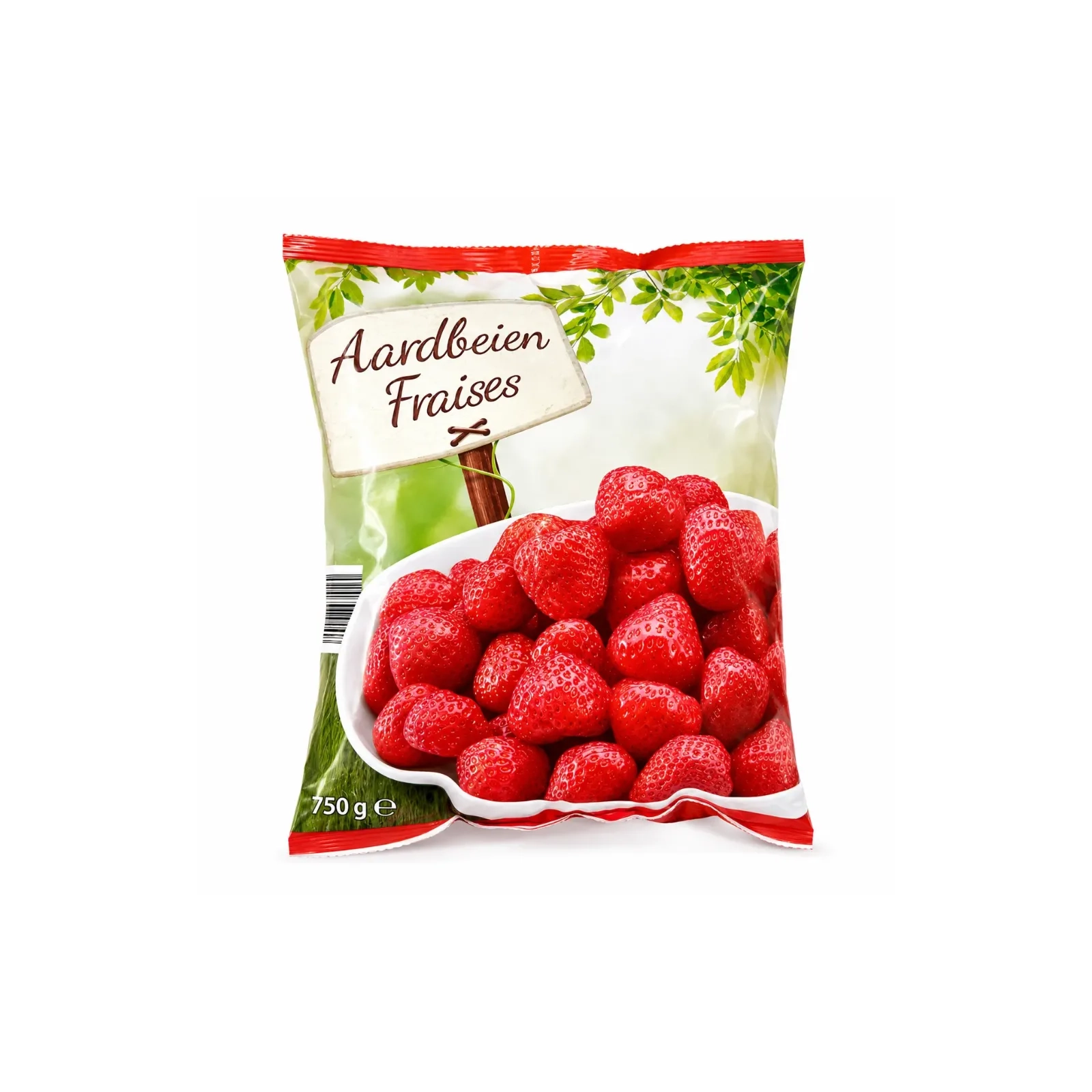 Fraises surgelées 750g