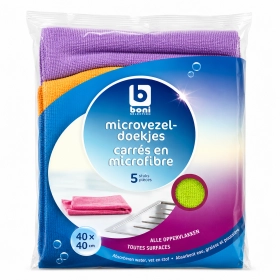 BONI Carré microfibres 5 pièces
