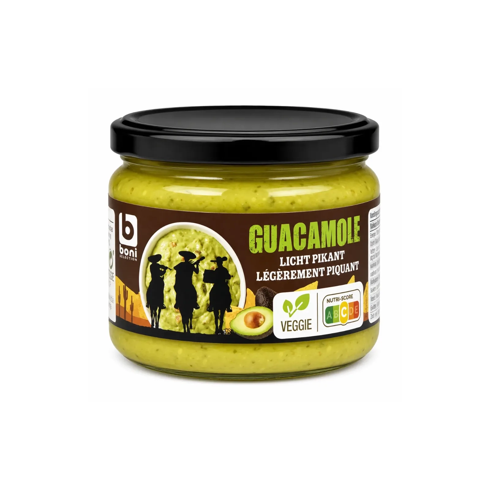 BONI Guacamole DIP sauce légèrement piquant 300g