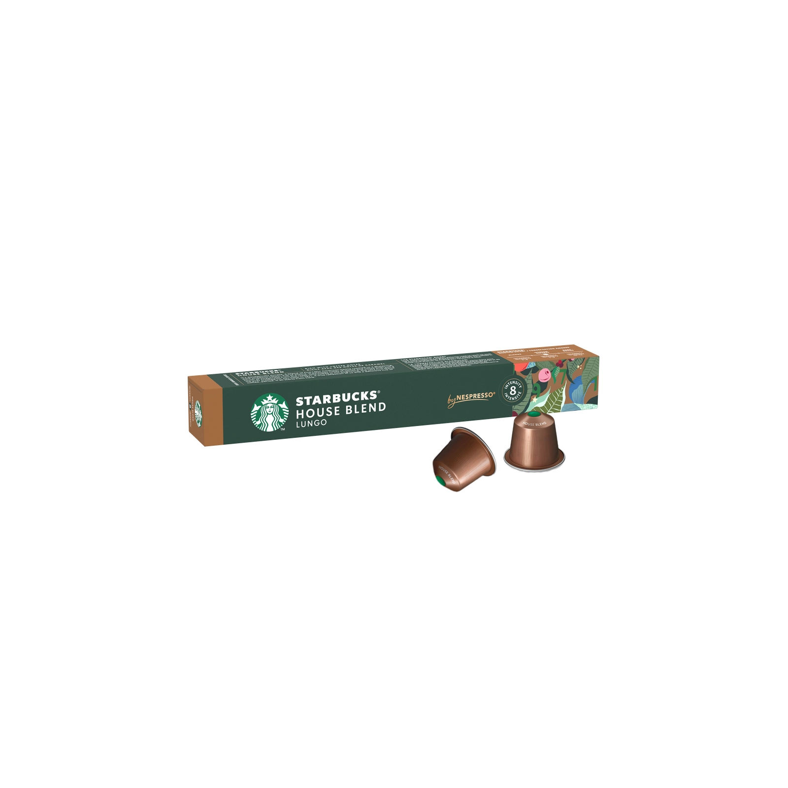 STARBUCKS Capsules Café House Blend Lungo x10