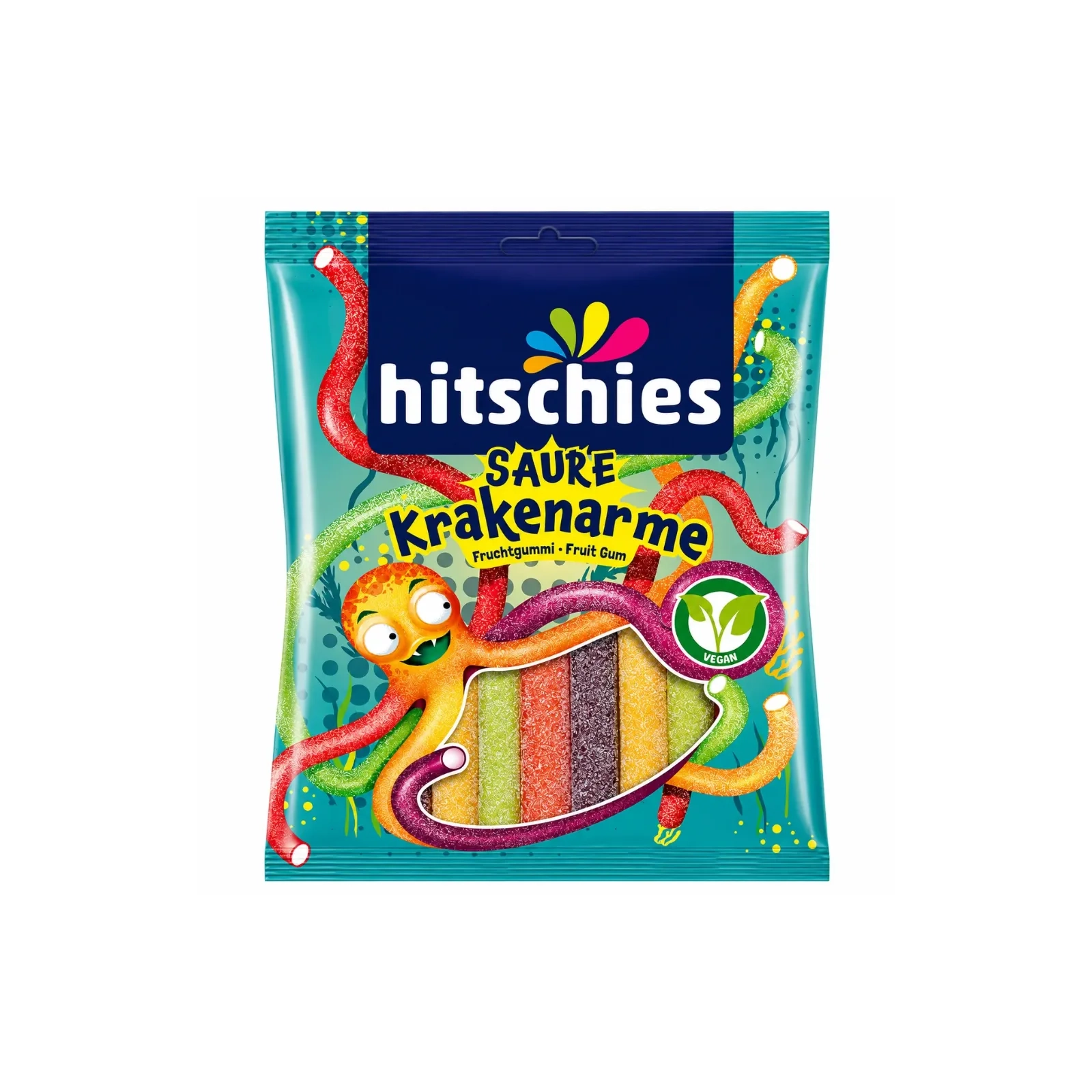 Hitschies Saure Krakenarme Fruchtgummi 125g