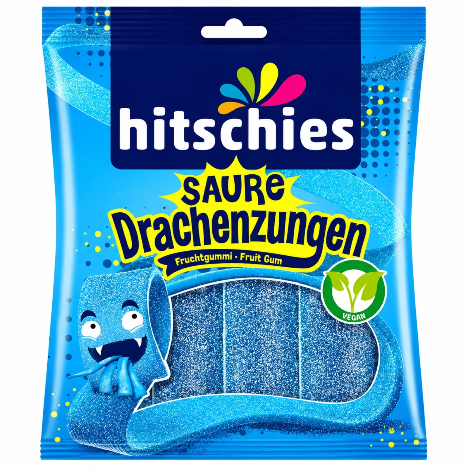 Hitschies Saure Drachenzungen Fruchtgummi 125g