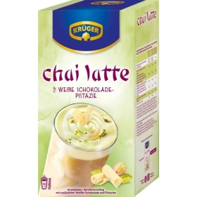 KRÜGER Chai Latte au chocolat blanc et à la pistache 250g