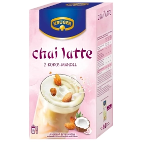 Krüger Chai Latte Noix de Coco et Amande 250g
