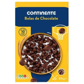 Continente - Céréales boules au chocolat 375g