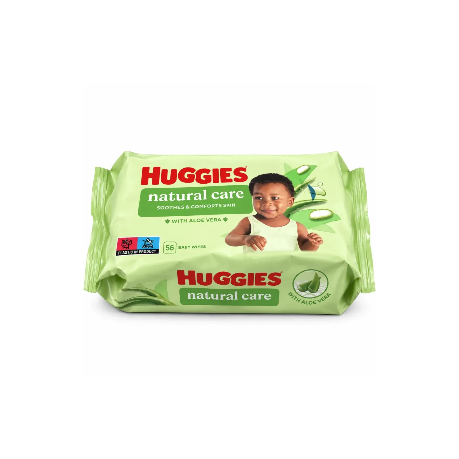 Huggies Natural care aloe vera 56 lingettes