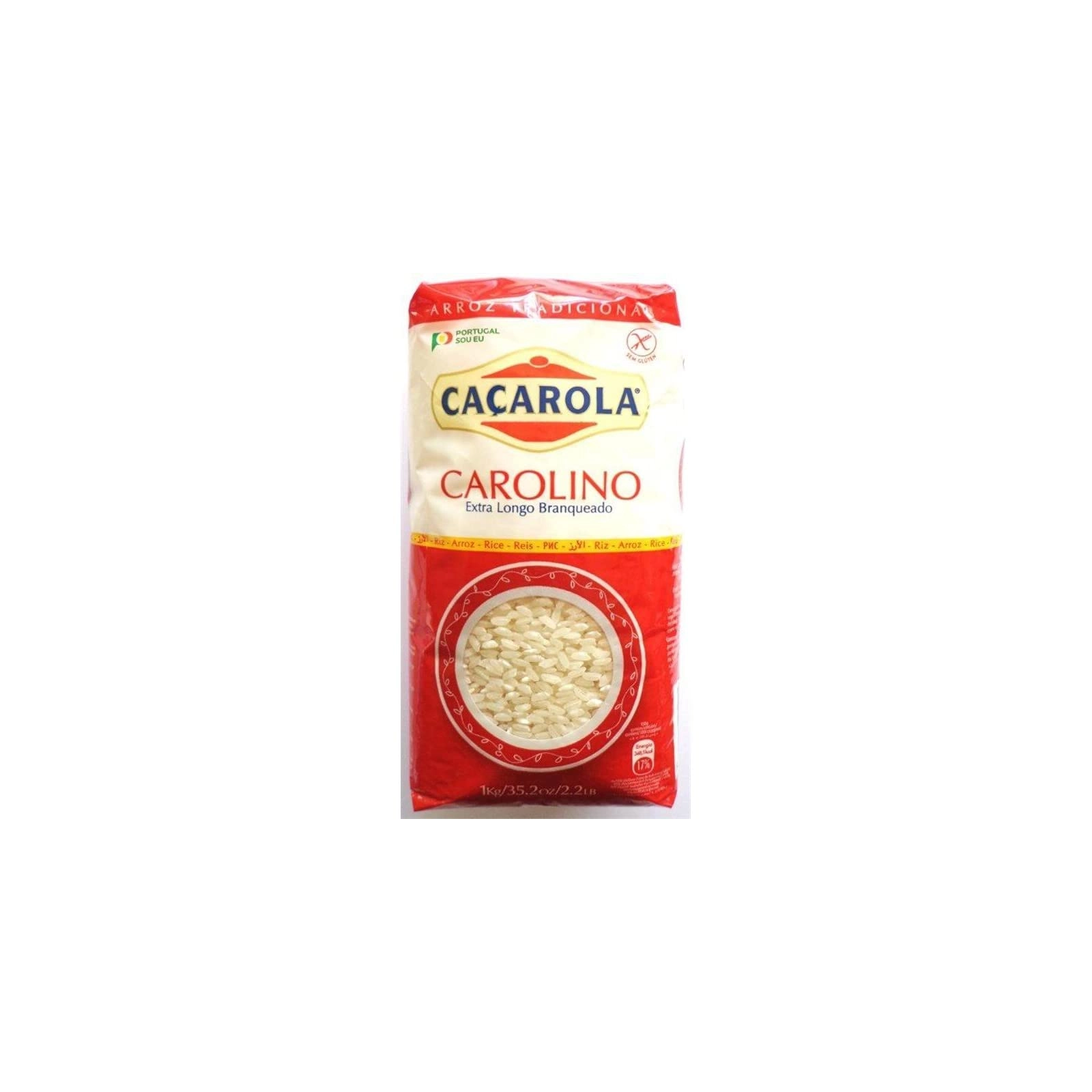 CACAROLA Riz Carolino Extra Longue Blanchie 1kg