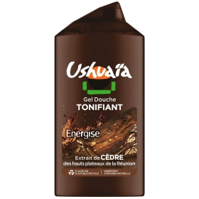 USHUAIA Gel Douche Tonifiant Extrait de Cèdre 300ml