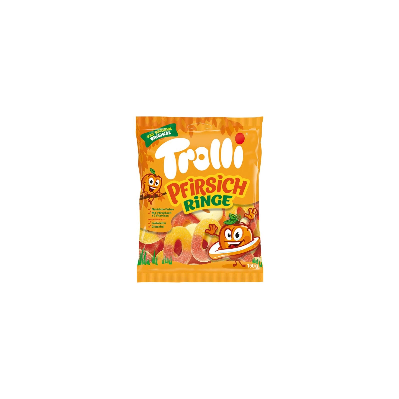 Trolli Pfirsich Ringe 150g