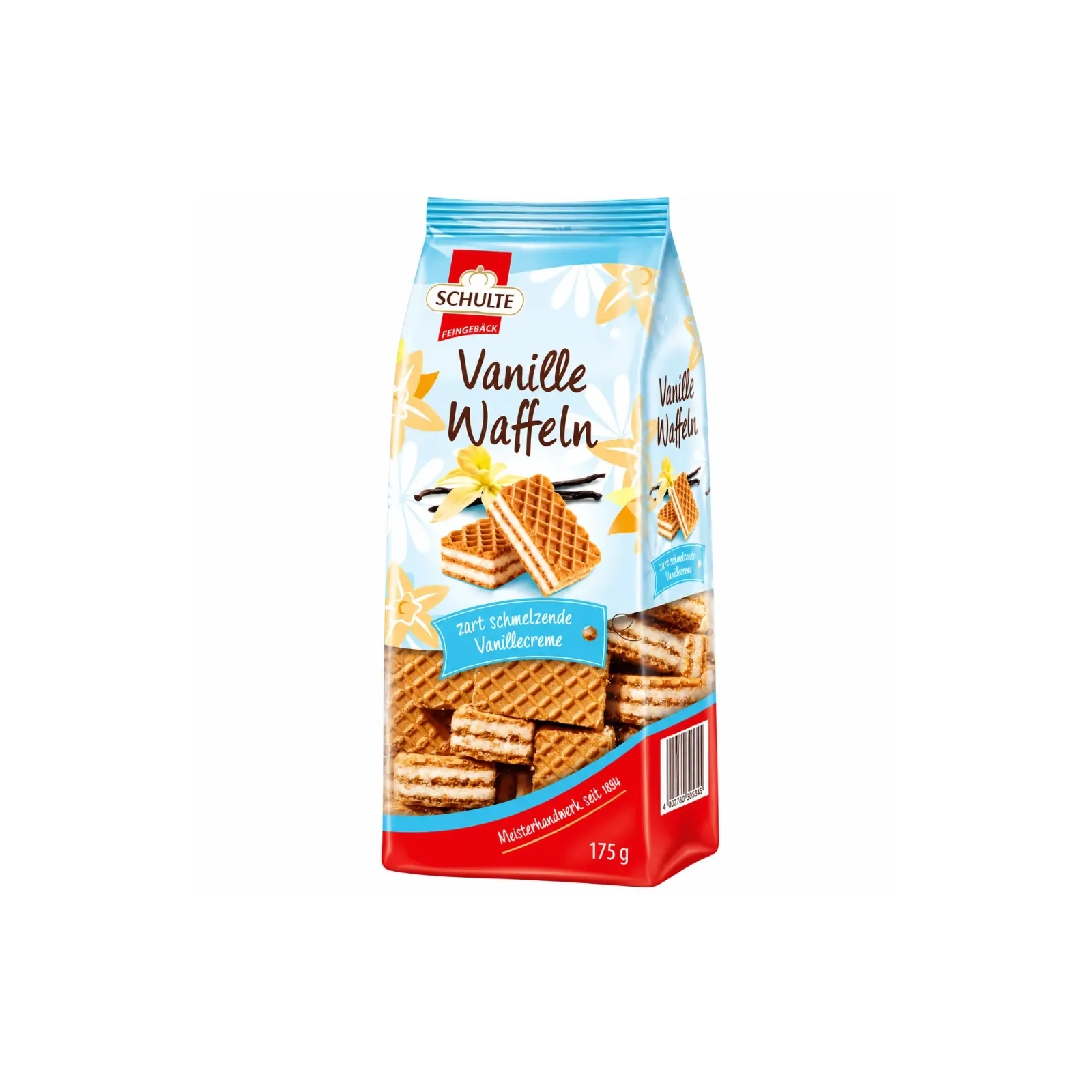Schulte Gaufrettes à la vanille 175g
