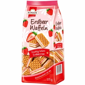 Schulte Erdbeer Waffeln biscuits 175g