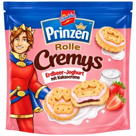 Prinzen Rolle Cremys Fraise & Yaourt 172g