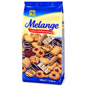 HIG Hagemann – Assortiment de biscuits et gaufrettes au chocolat 500g