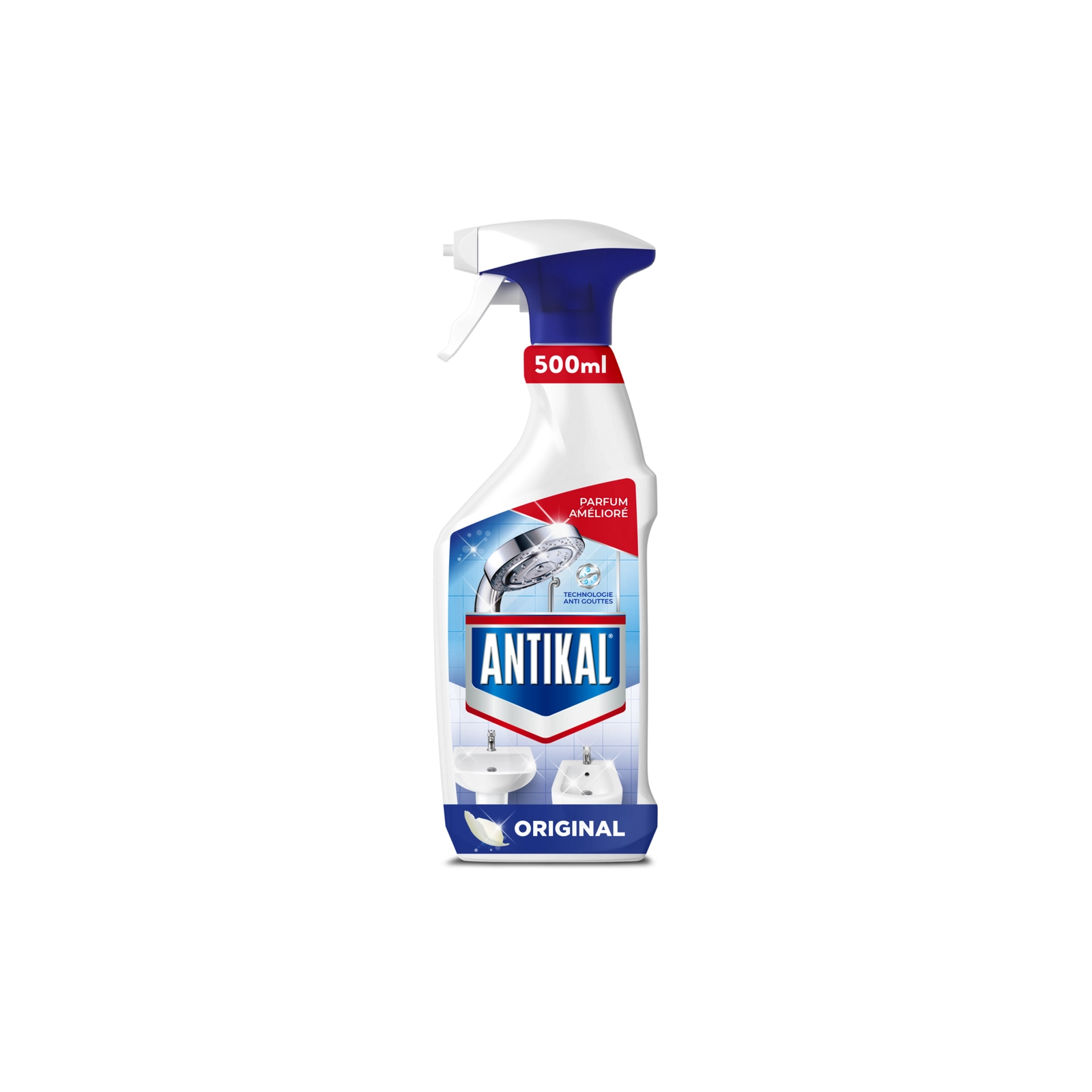 Antikal Pistolet de 800ml Anti-Calcaire Nettoyant Surpuissant Original