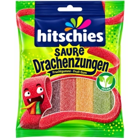 Hitschies Saure Drachenzungen Fruchgummi 125g