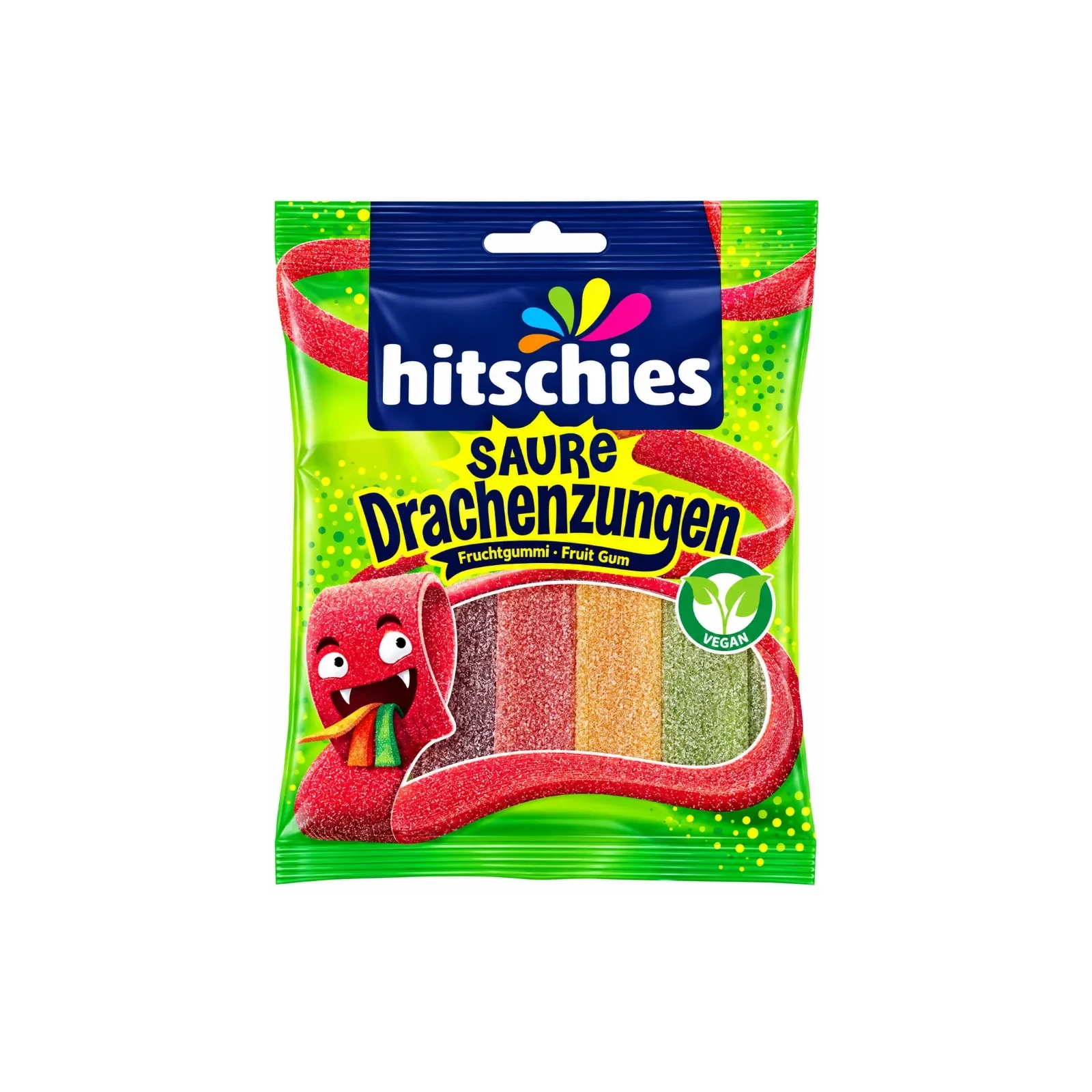 Hitschies Saure Drachenzungen Fruchgummi 125g