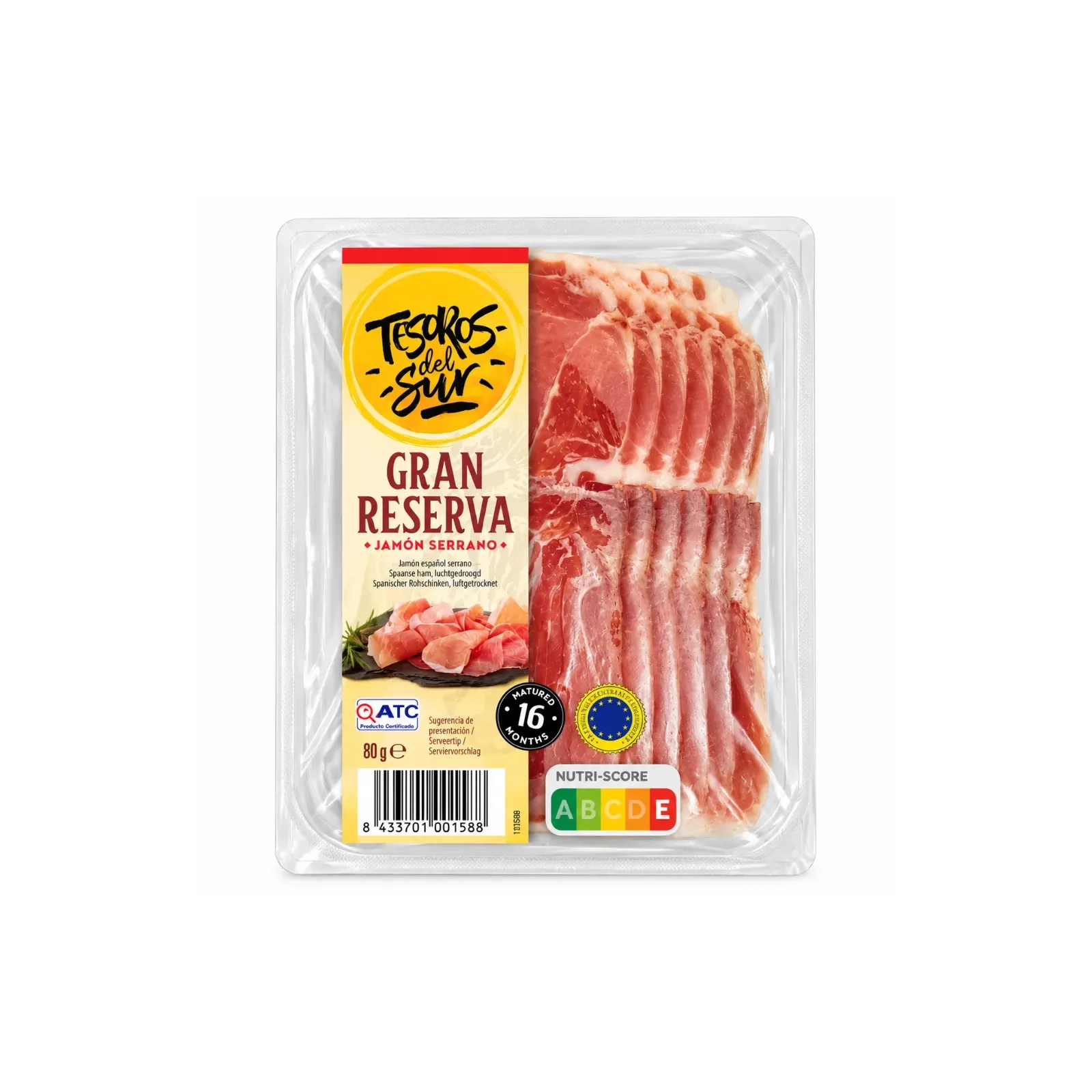 Tesoros del Sur - Jambon Serrano 80g