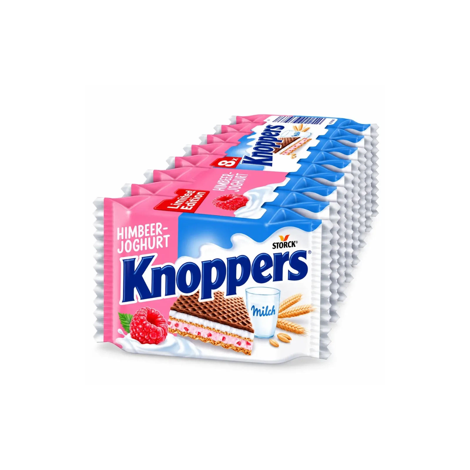 Knoppers Framboise & Yaourt 8x25g