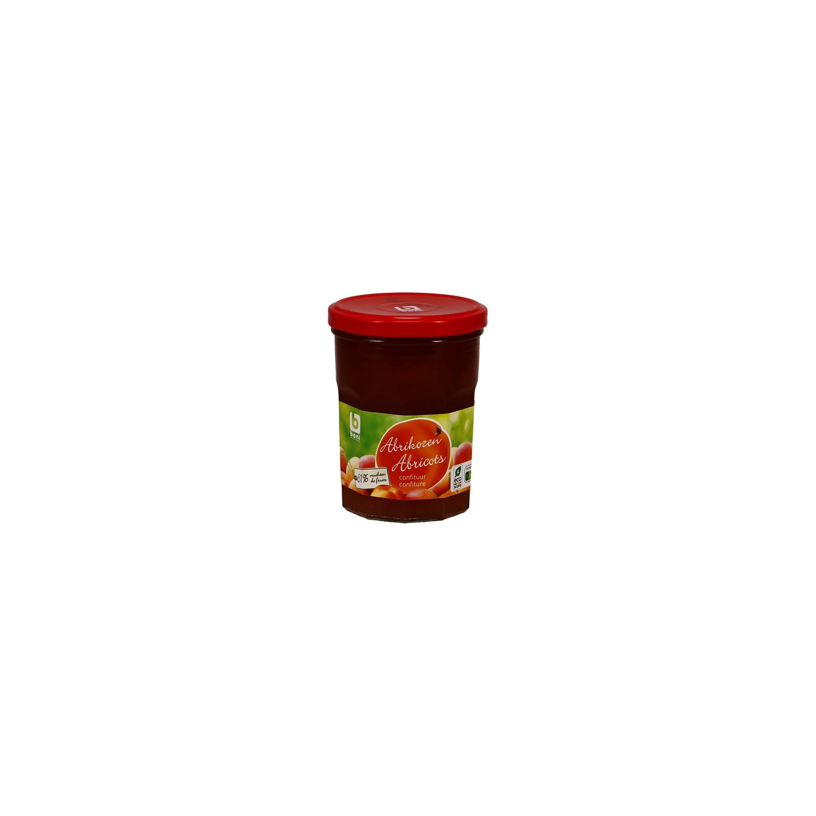 Boni confiture 61% abricot 450g