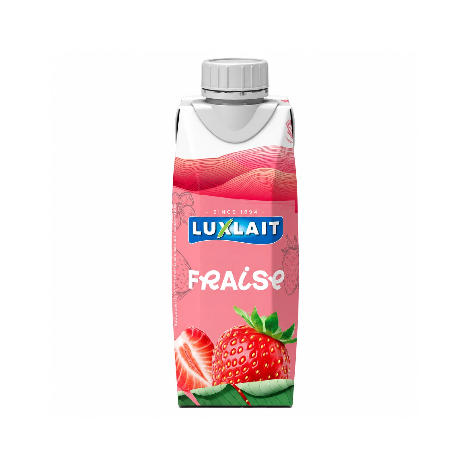 LUXLAIT Strawberry Milk UHT 25cl
