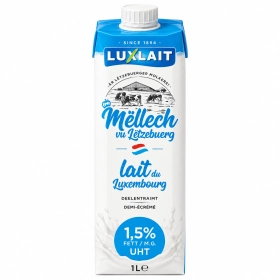 Luxlait - UHT semi-skimmed milk 1.5% brick 1L