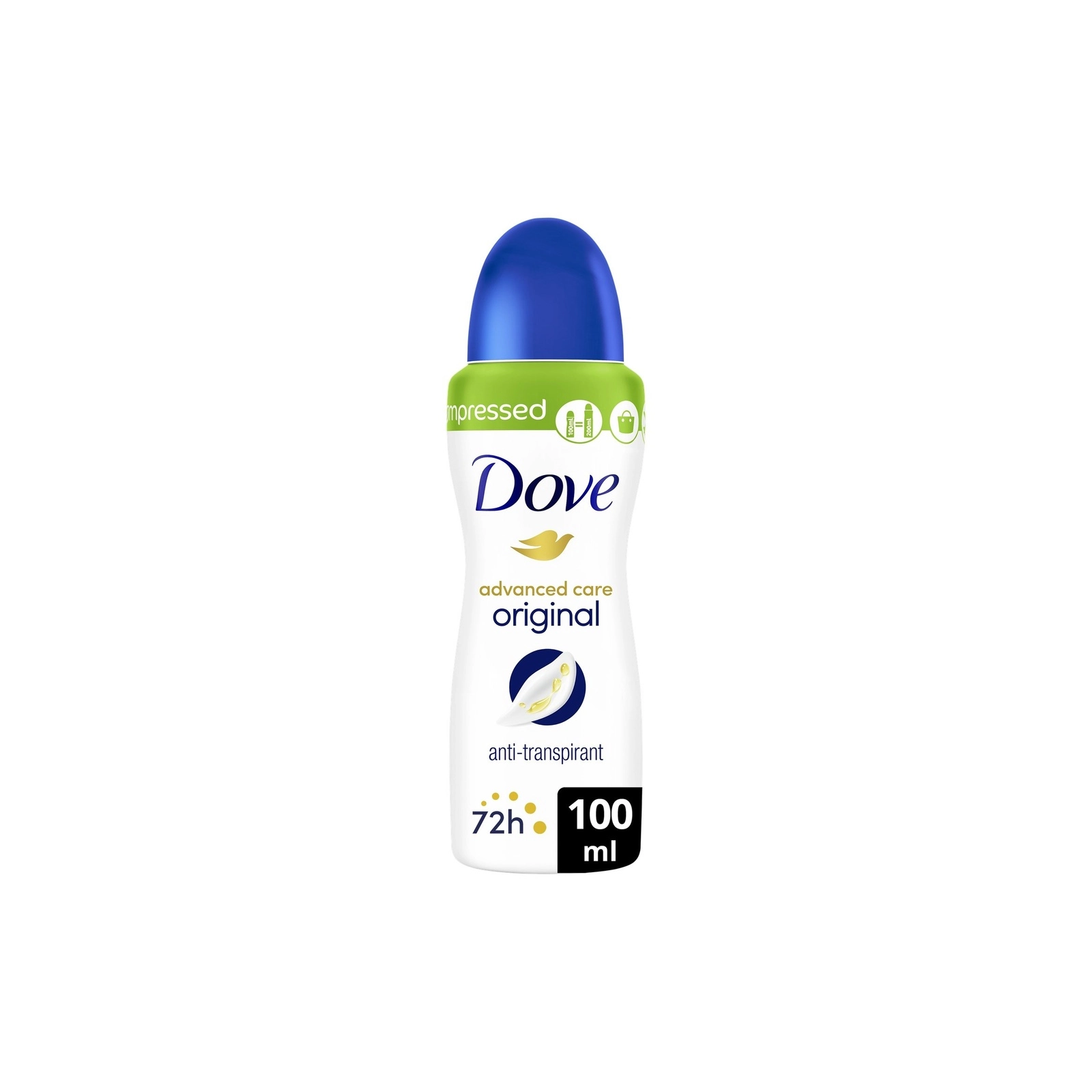 Dove Déodorant Spray Advanced care 100ml