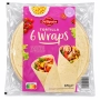 Délipain - Tortilla 6 wraps de farine de blé 370g