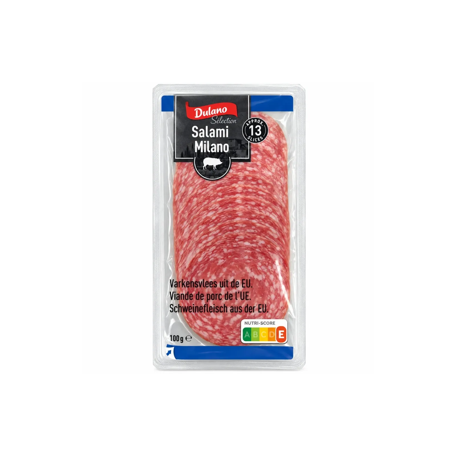DULCANO Salami Milano 13 tranches 100g