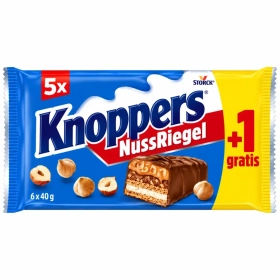 KNOPPERS Nussriegel 6x40g