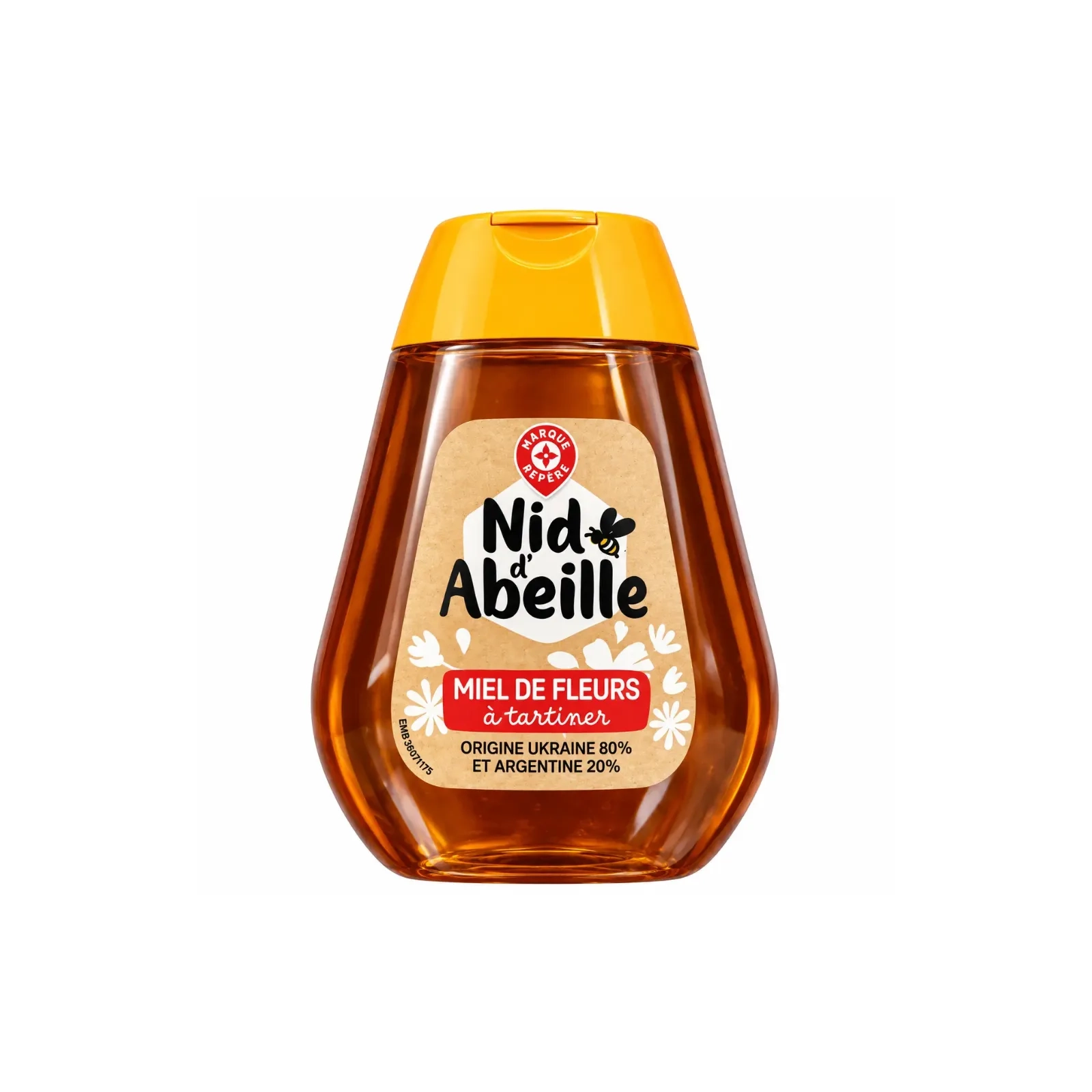 Nid d'Abeille - Miel de fleurs à tartiner 250g