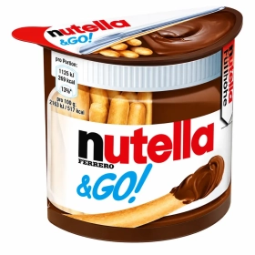 NUTELLA & GO Biscuits Noisettes et Cacao 52g