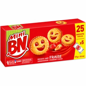 Biscoitos BN sabor Morango 175g