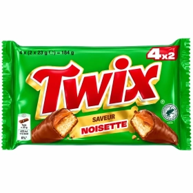 Twix Noisette Caramel & Biscuit 4x46g