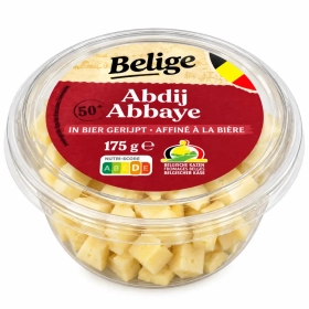 Belgie - Abbaye Cubes de Fromage affiné à la bière 175g