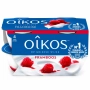 Oikos Pasteurized Raspberry Greek Yogurt 4x115g