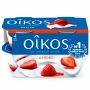 Oikos Pasteurized Strawberry Greek Yogurt 4x115g