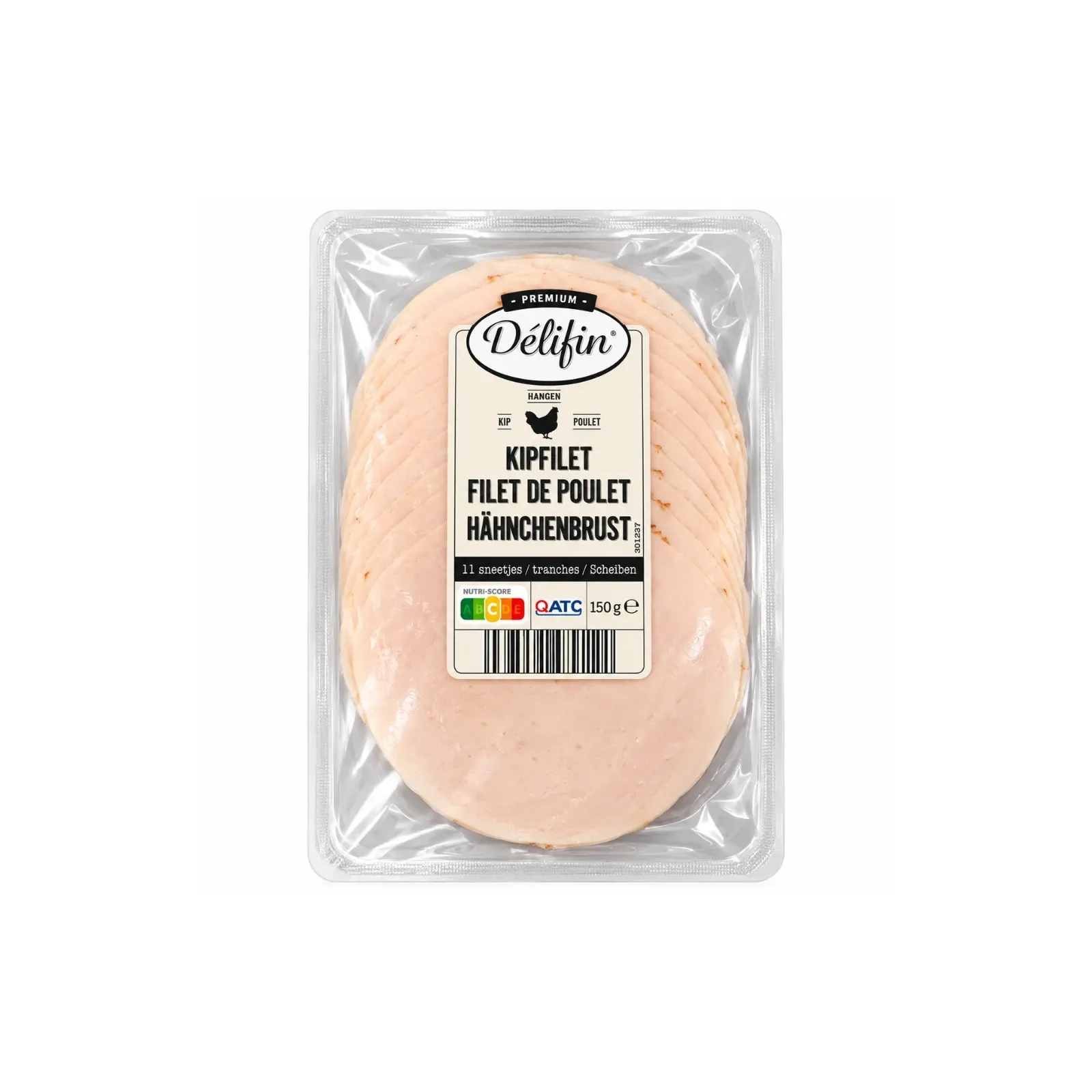 Délifin Filé de Frango 11 fatias 150g