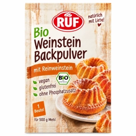 RUF - Levure au tartre sans phosphate 3x20g