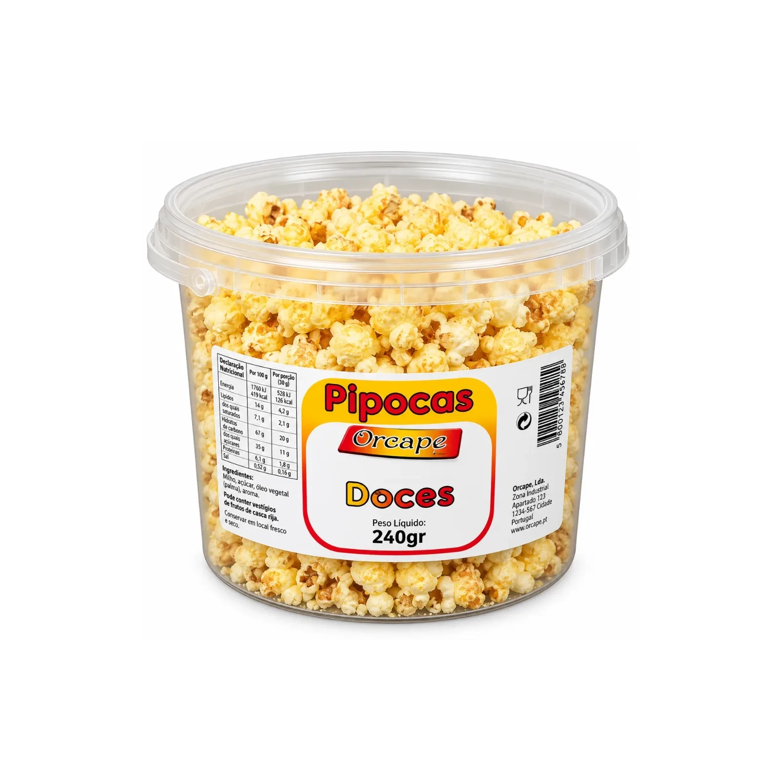 Orcape Popcorn sucrée 240g