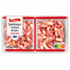 Dulcano - Lardons de porc fumés 2x125g