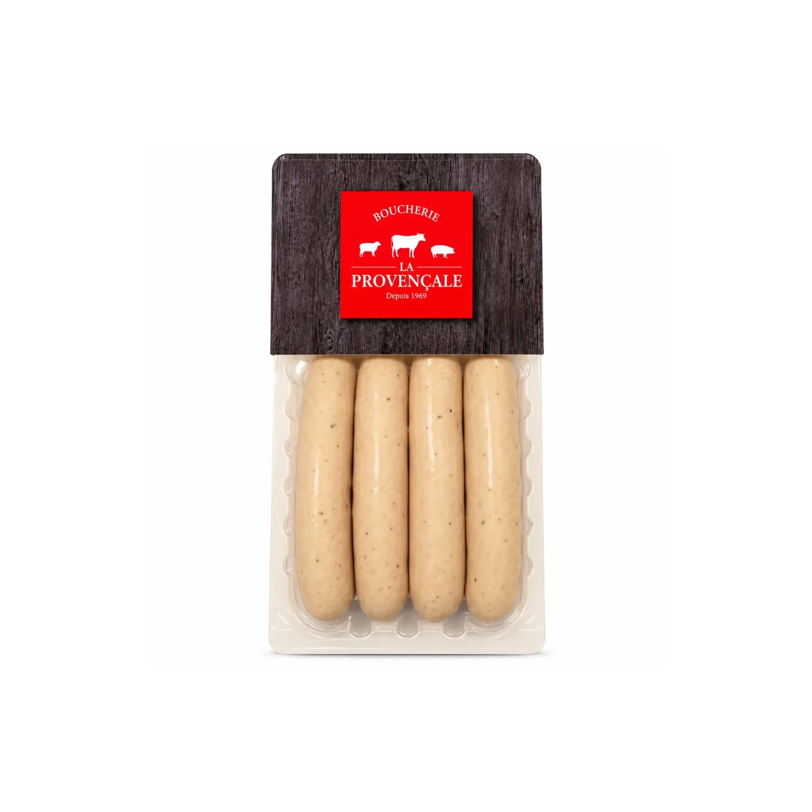 La Provencale - Lëtzebuerger Grillwurscht 4 Pièces 260g
