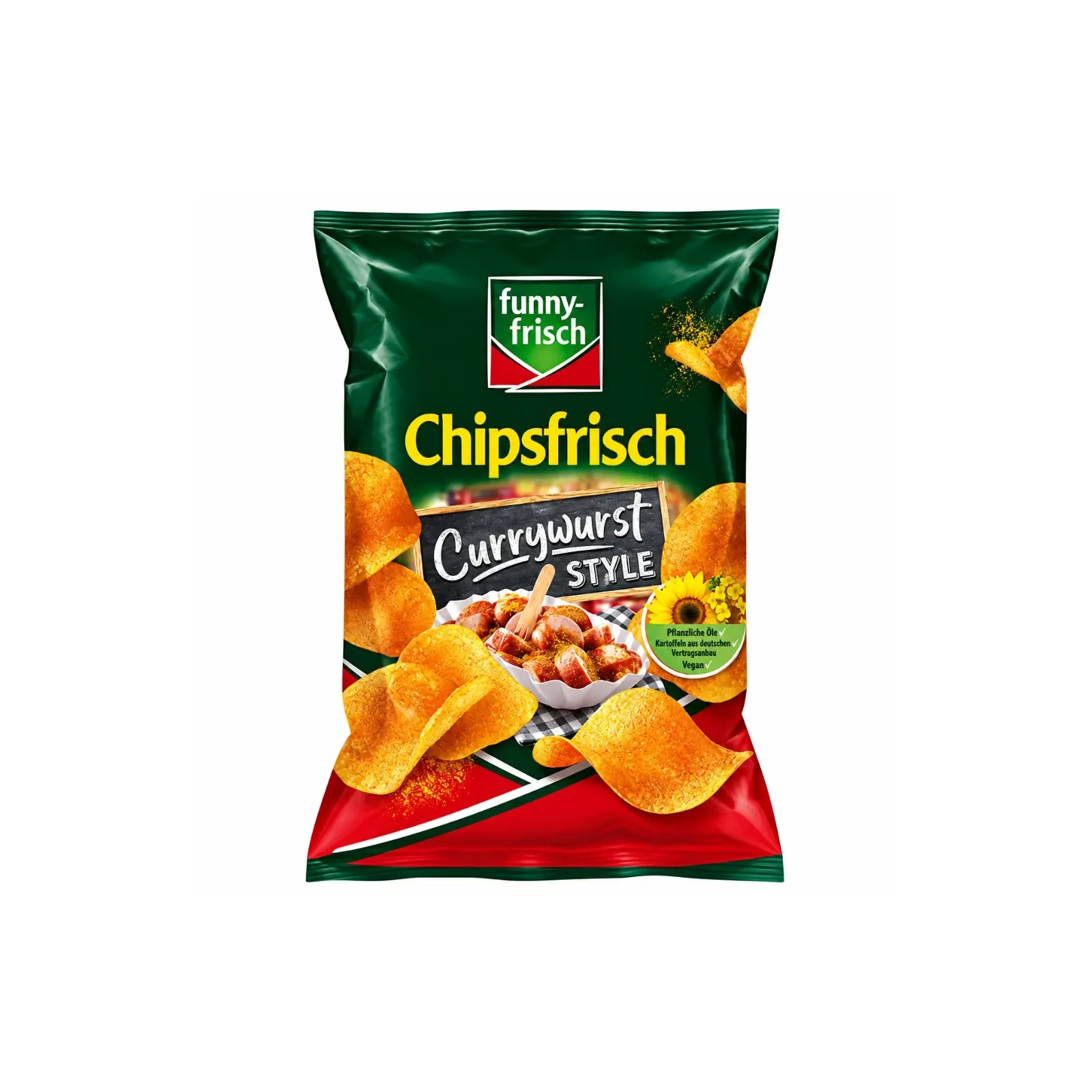 Funny-Frisch Chipsfrisch Currywurst 150g
