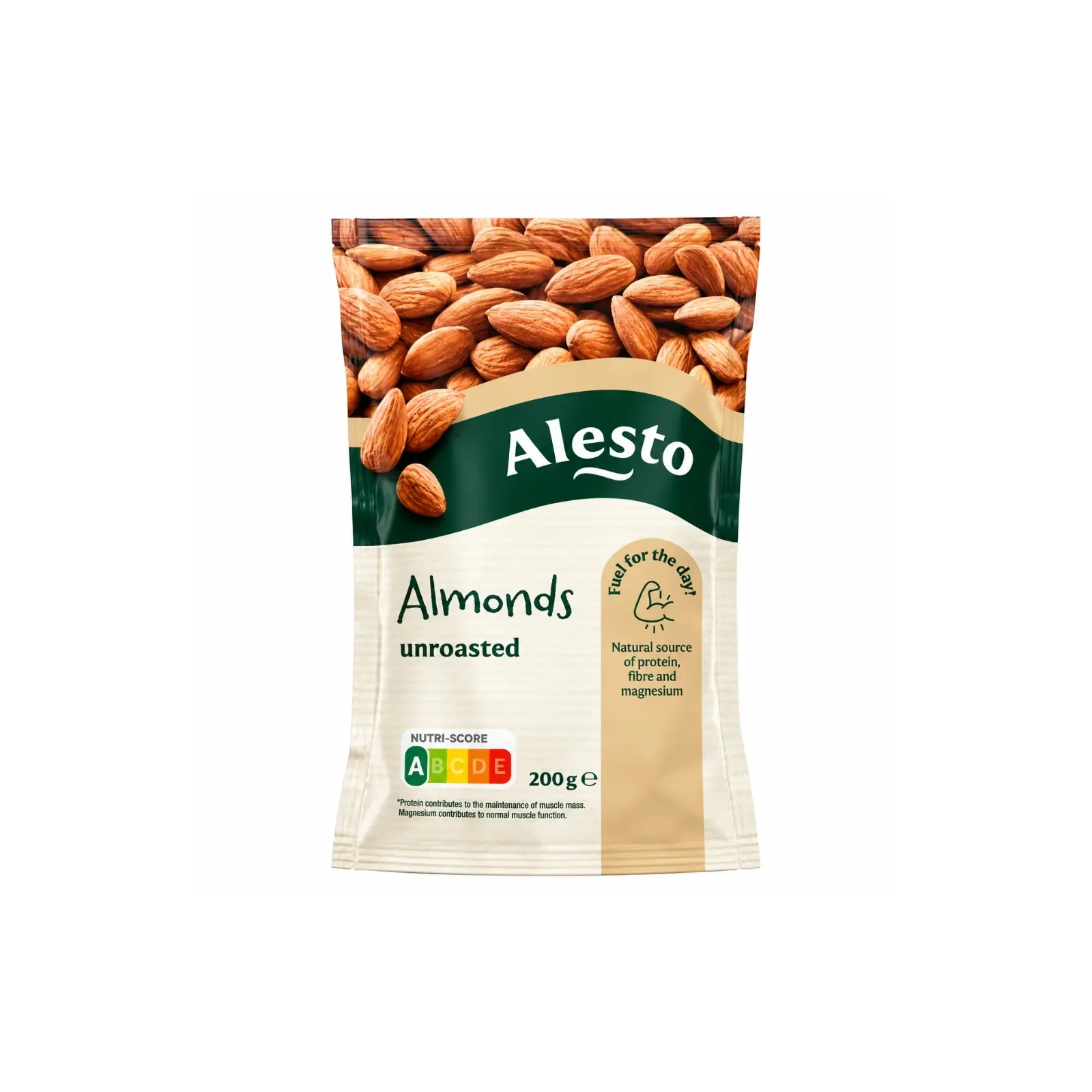 ALESTO Amêndoas Não Torradas 200g